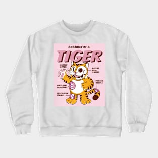 Anatomy of a Tiger Crewneck Sweatshirt